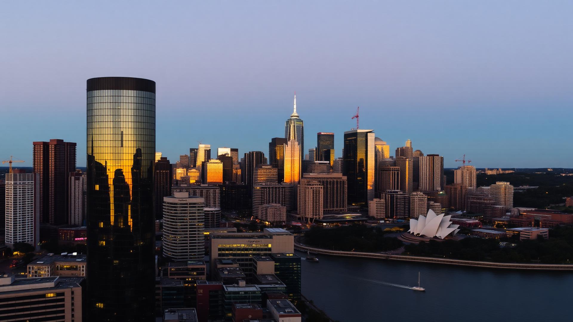 Australian skyline
